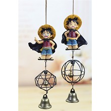 One Piece Luffy anime windbell wind chimes set(2pcs a set)