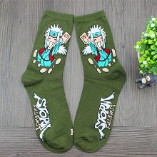 Naruto Jiraiya anime cotton socks a pair
