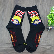 Naruto anime cotton socks a pair