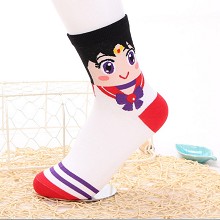 Sailor Moon anime cotton socks a pair
