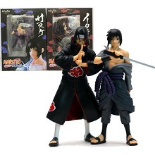 Naruto anime Sasuke and Itachi figures set(2pcs a set)
