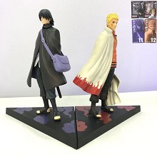 Naruto+Sasuke anime figures set(2pcs a set)