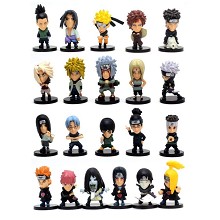 Naruto anime figures set(21pcs a set)