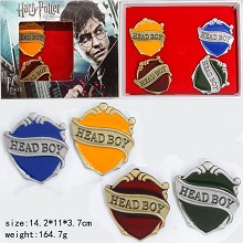 Harry Potter brooches pins set(4pcs a set)