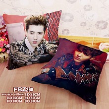 Star Kris two-sided pillow