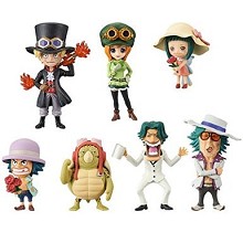 One Piece wcf GOLD Vol.4 figures set(7pcs a set)