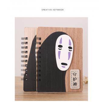 Spirited Away anime notebook+pen a set