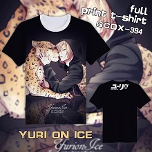 Yuri on Ice anime full print t-shirt