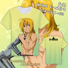 Fullmetal Alchemist anime full print t-shirt