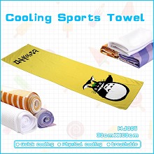 Totoro anime cooling sports towel