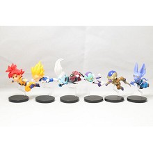 Dragon ball anime figures set(6pcs a set)