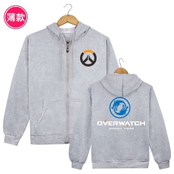 Overwatch long sleeve thin hoodie