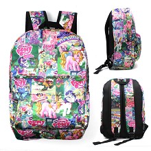 My Little Pony anime backpack bag