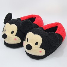 12 inches Minnie anime plush shoes slippers a pair