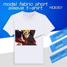 Naruto anime modal fabric short sleeve t-shirt