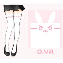Overwatch D.VA silk stockings pantyhose