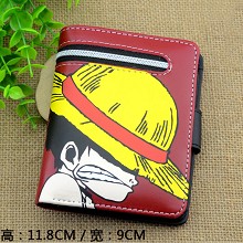 One Piece Luffy anime wallet