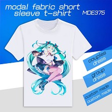 VOCALOID Hatsune Miku modal fabric short sleeve t-shirt