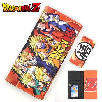 Dragon Ball Z anime long wallet
