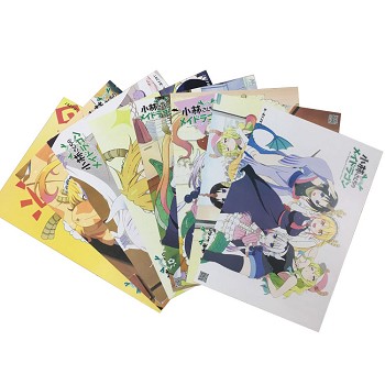 Kobayashi-san Chi no Maid Dragon anime posters(8pcs a set)