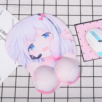 Lovelive Izumi Sagiri 3D anime silicone mouse pad