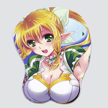Sword Art Online 3D anime silicone mouse pad