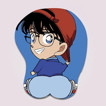 Detective conan 3D anime silicone mouse pad