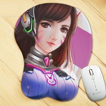 Overwatch 3D silicone mouse pad