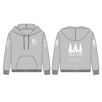 Attack on Titan anime long sleeve cotton hoodie