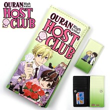 Ouran high school host club anime long wallet