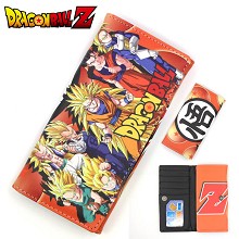 Dragon Ball Z anime long wallet