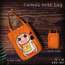 Himouto Umaru-chan anime canvas tote bag shopping bag