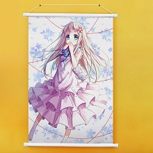 AnoHana anime wall scroll