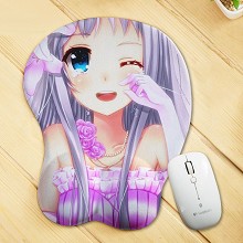 AnoHana 3D anime silicone mouse pad