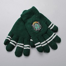Harry Potter Slytherin gloves a pair