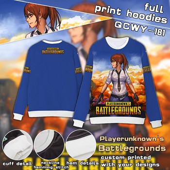 Playerunknown’s Battlegrounds full print hoodies