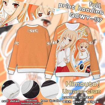 Himouto Umaru-chan full print hoodies
