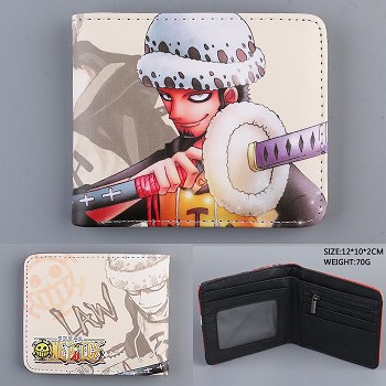 One Piece Law anime wallet