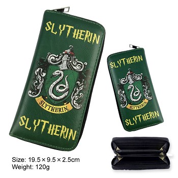 Harry Potter Slytherin long wallet