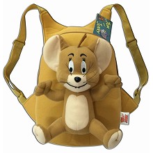 Tom and Jerry children plush backpack school bag