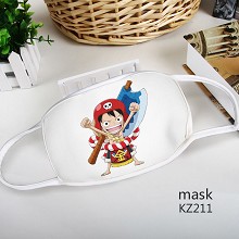 One Piece anime mask