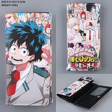 My Hero Academia anime long wallet