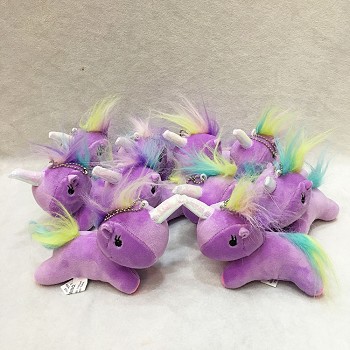 5inches My Little Pony Unicorn plush dolls set(10pcs a set)