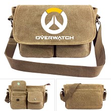 Overwatch canvas satchel shoulder bag