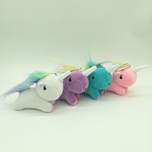 5.5inches My Little Pony unicorn anime plush dolls set(4pcs a set)