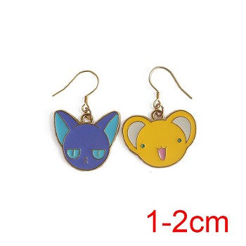 Card Captor Sakura anime earrings a pair