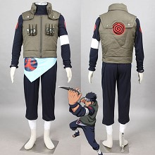 Naruto Sarutobi Asuma anime cosplay cloth dress set(6pcs a set)