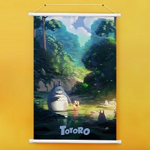 Totoro anime wall scroll