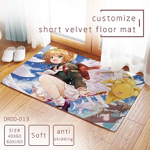 Card Captor Sakura anime short velvet floor mat ground mat(40X60)