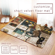 Card Captor Sakura anime short velvet floor mat gr...